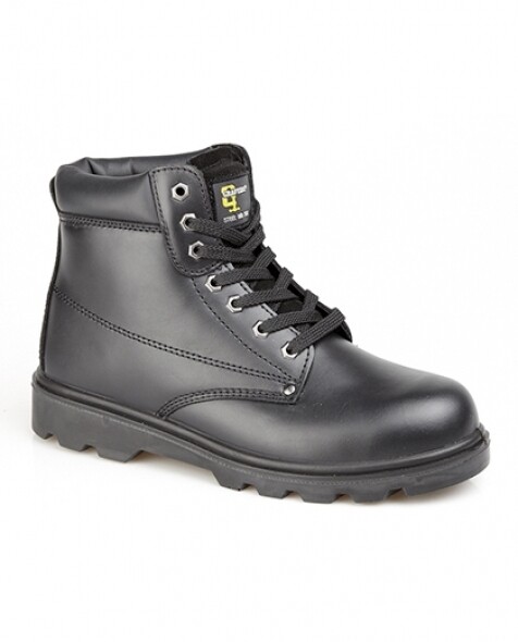 Leather Steel Toe Boots