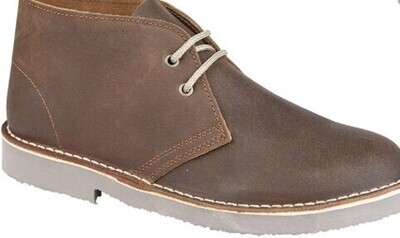 Leather Desert Boots Brown