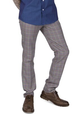Trousers Check Sta-Prest Multi Tweed