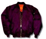 ma1 Maroon Bomber Jacket