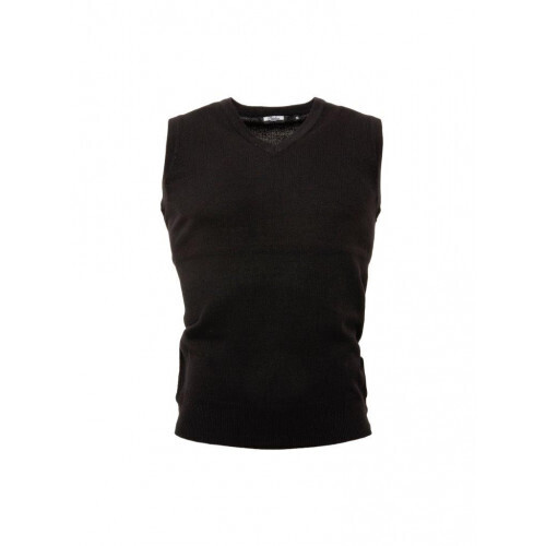 V-Neck Black Tank Top