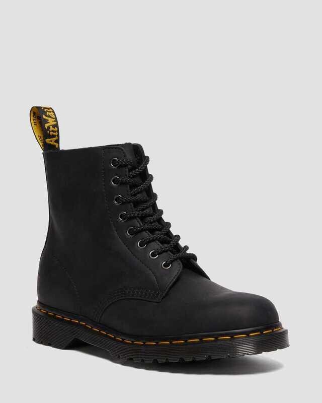 Dr. Martens Ambassador Full Grain Leather Lace Up Boots Black