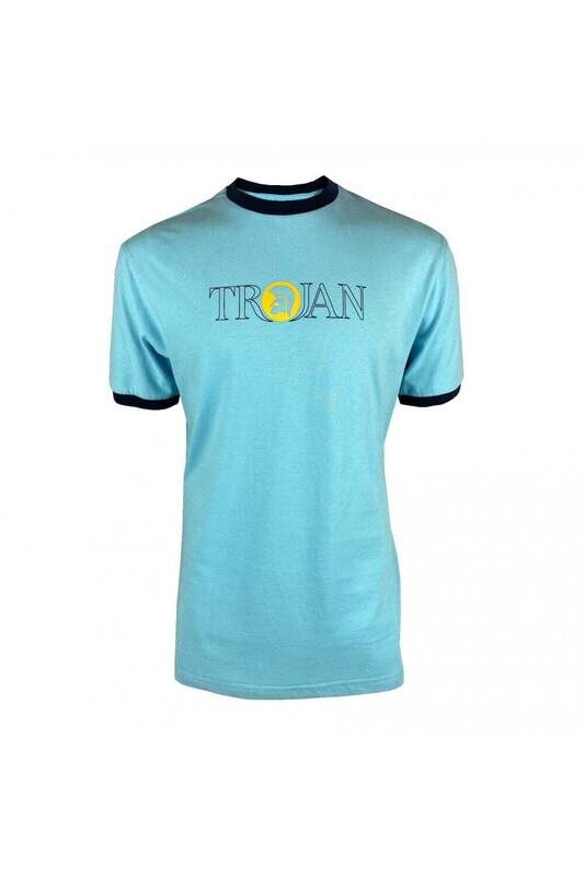 Trojan Outline Logo T Shirt