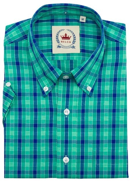 Green Checkered Shirt