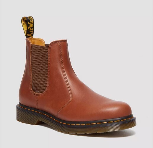 Dr. Martens Saddle Tan Carrara Chelsea Boot