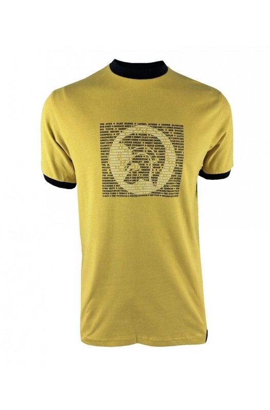 Trojan Artist Logo Tee Mustard