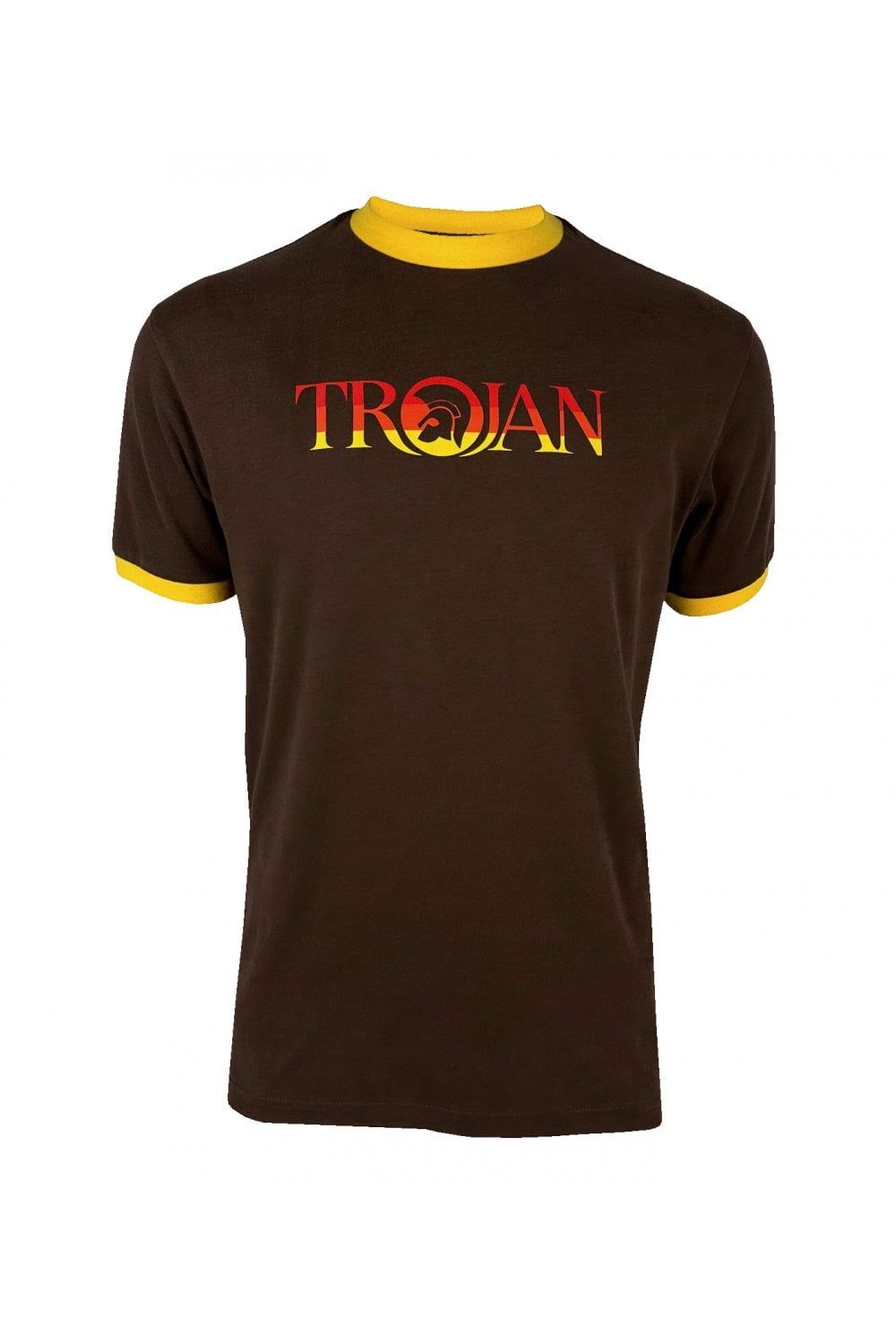 Trojan t/shirt colour chocolate