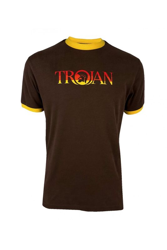Trojan t/shirt colour chocolate