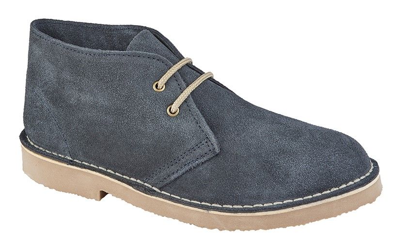 Suede Desert Boots Navy