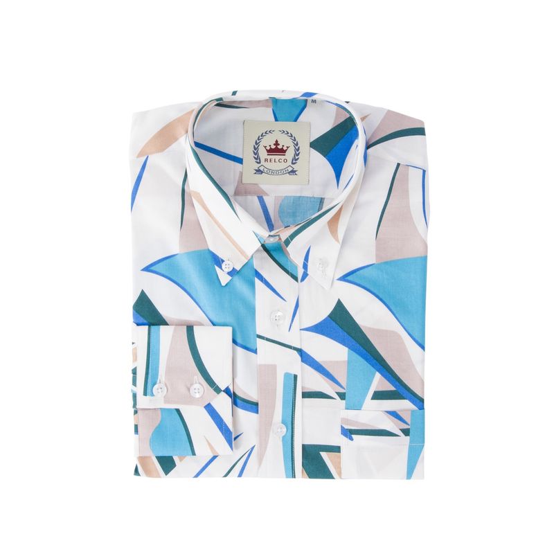 Men's Limited edition retro patterned shirt  Made from 100% cotton