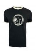 Trojan Houndstooth Logo Tee