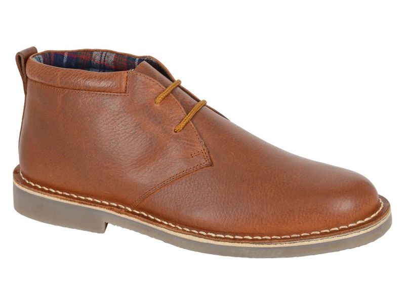 Brown Tumbled Leather