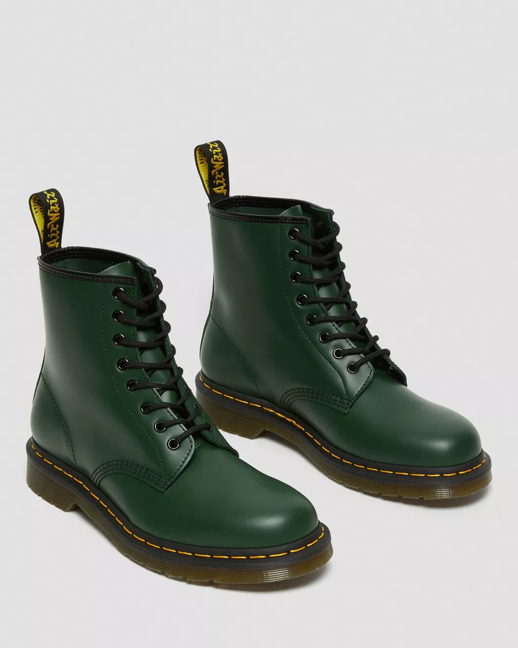 Dr. Martens Green 8 Eye Boot