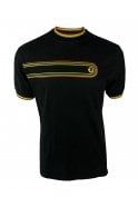 Trojan Retro Print Ringer Tee