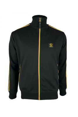 Trojan Contrast Zip Track Top