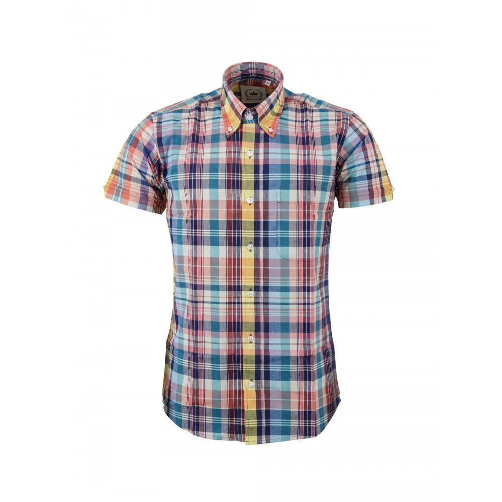 Relco multi check shirt