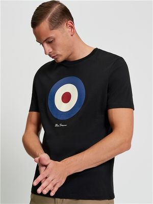 Ben Sherman Signature Target Tee - Black Ben Sherman Signature Target Tee - Black