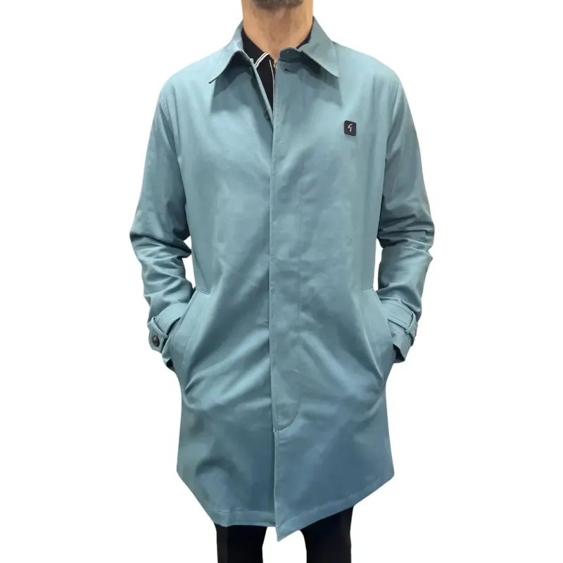Gabicci 'Houghton' Mac Coat Aqua