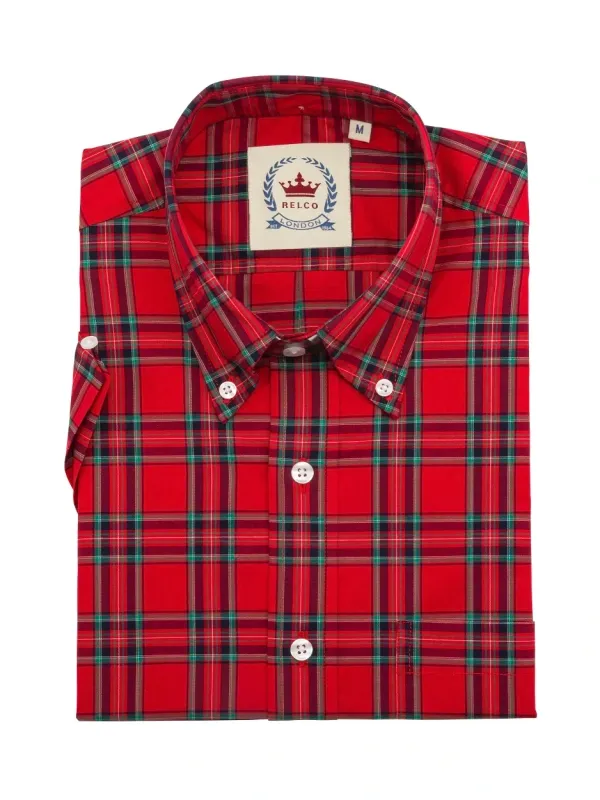 Relco Red Check shirt