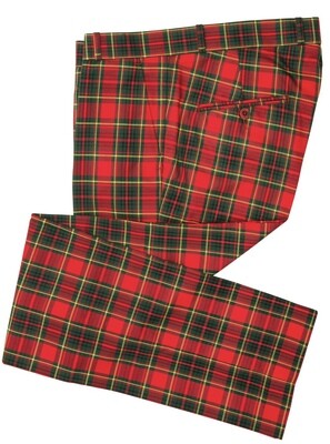 Trousers Check Sta-Prest Tartan