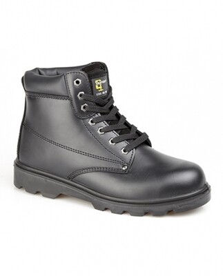 Leather Steel Toe Boots