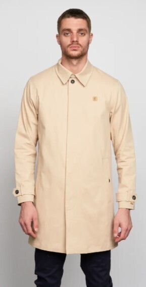 Gabicci 'Houghton' Mac Coat Oatmeal