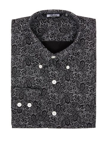 Relco Paisley Shirt Black