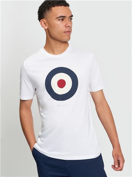 Ben Sherman Signature Target Tee - White