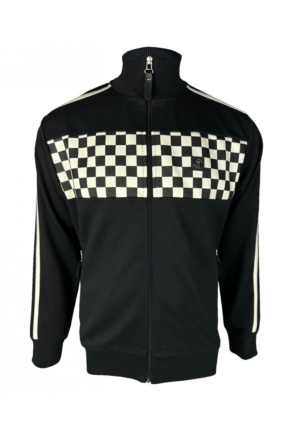 Trojan Chequerboard Track Top Trojan Chequerboard Track Top