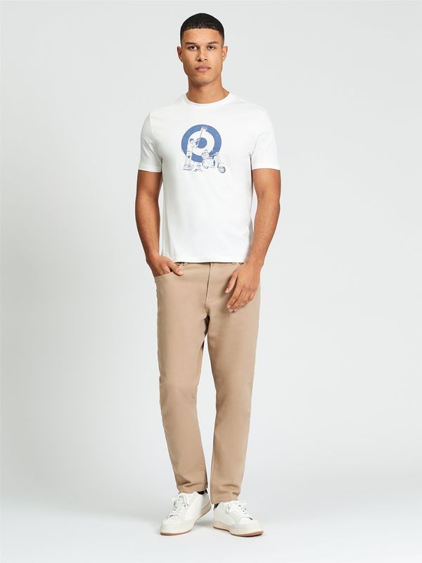 Rascal Target Tee in Ivory
