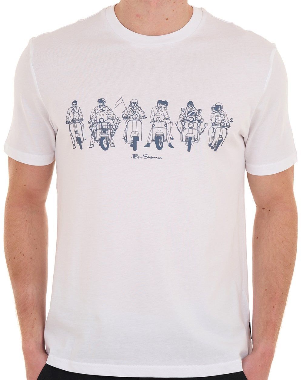 Ben Sherman The Start Line T-shirt White Ben Sherman The Start Line T-shirt White