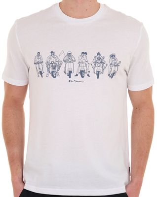 Ben Sherman The Start Line T-shirt White