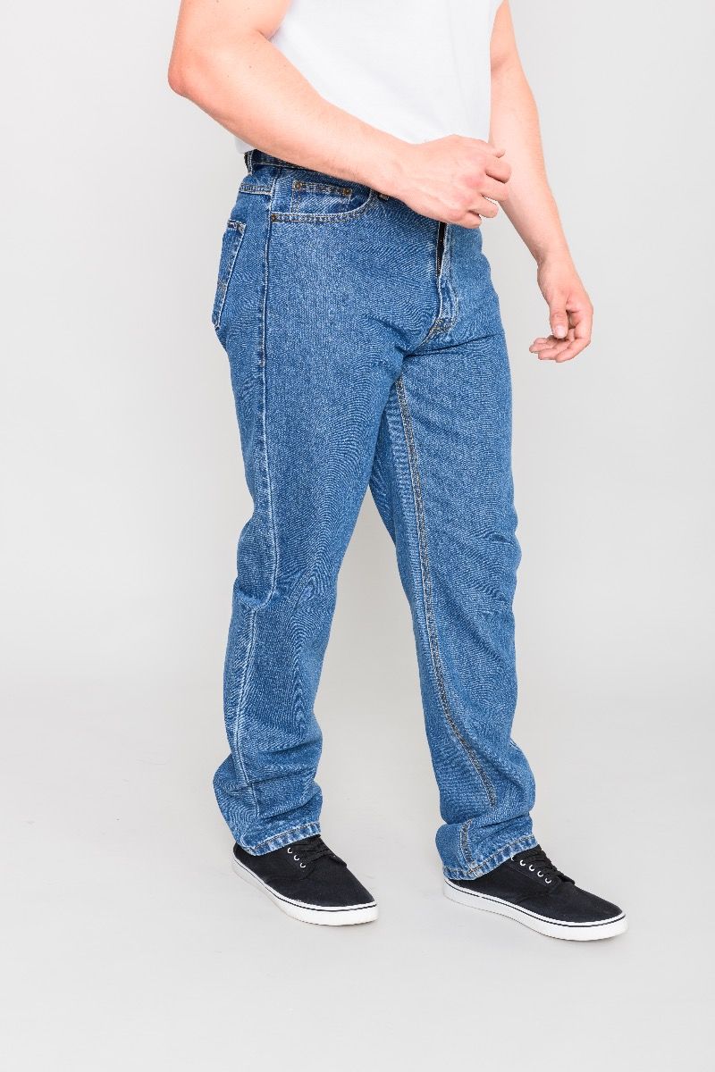 Rockford Stretch Denim Jeans Blue Stonewash