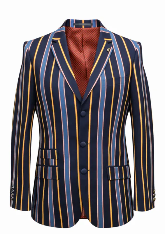 Gabicci 'Henley' Boating Blazer in Navy