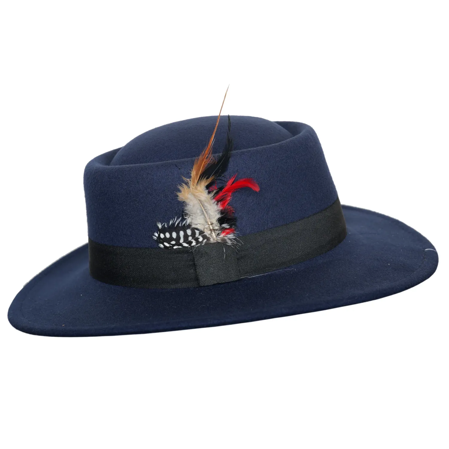 Unisex Fedora Boater Hat for Men Women Wide Brim Unisex Fedora Boater Hat for Men Women Wide Brim