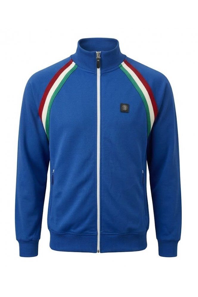 Trojan Raglan Taped Track Top in Italia