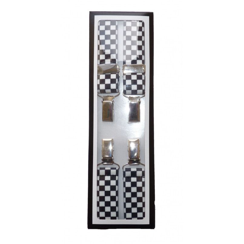 Unisex Braces - black/white
