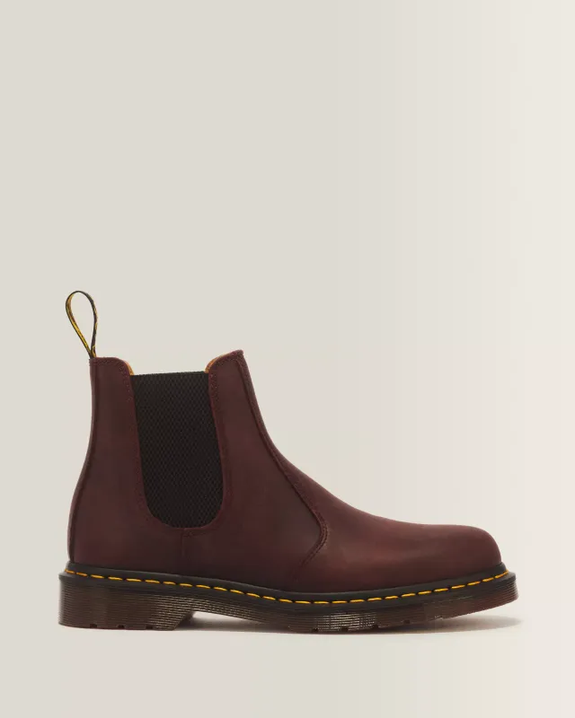 Dr. Martens 2976 Cherry Crazy Horse Chelsea Boot Dr. Martens 2976 Cherry Crazy Horse Chelsea Boot