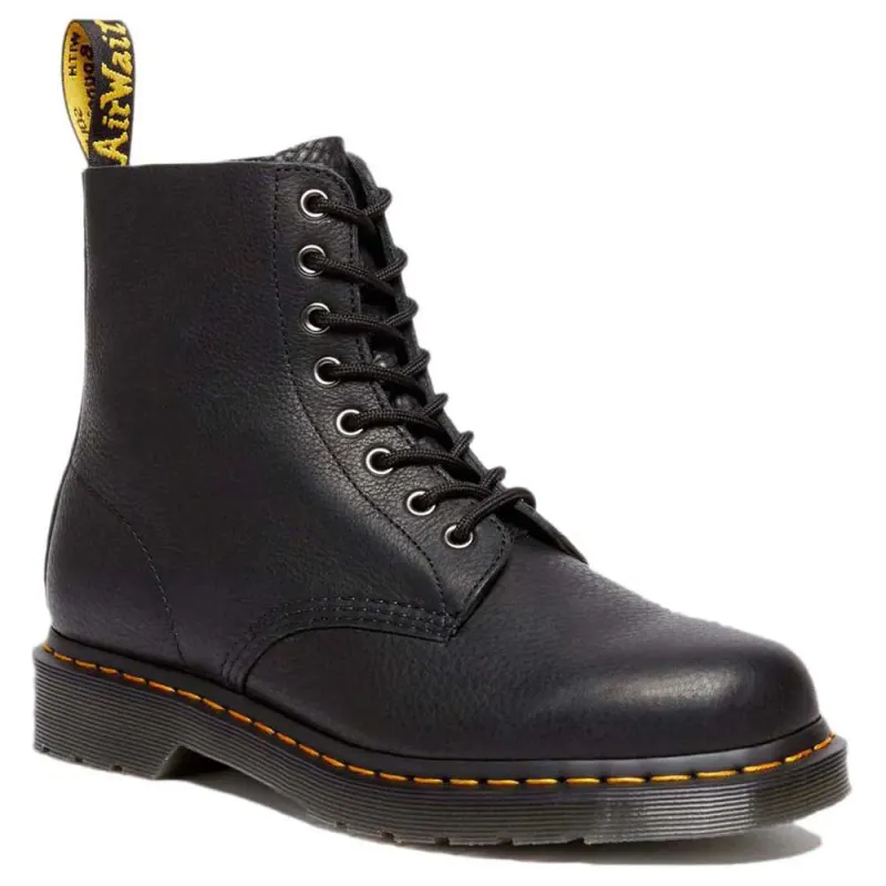 Dr Martens 8 Eye Pascal Ambassador Black Boots