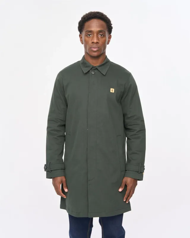 Gabicci 'Houghton' Raincoat in Dark Green Gabicci 'Houghton' Raincoat in Dark Green
