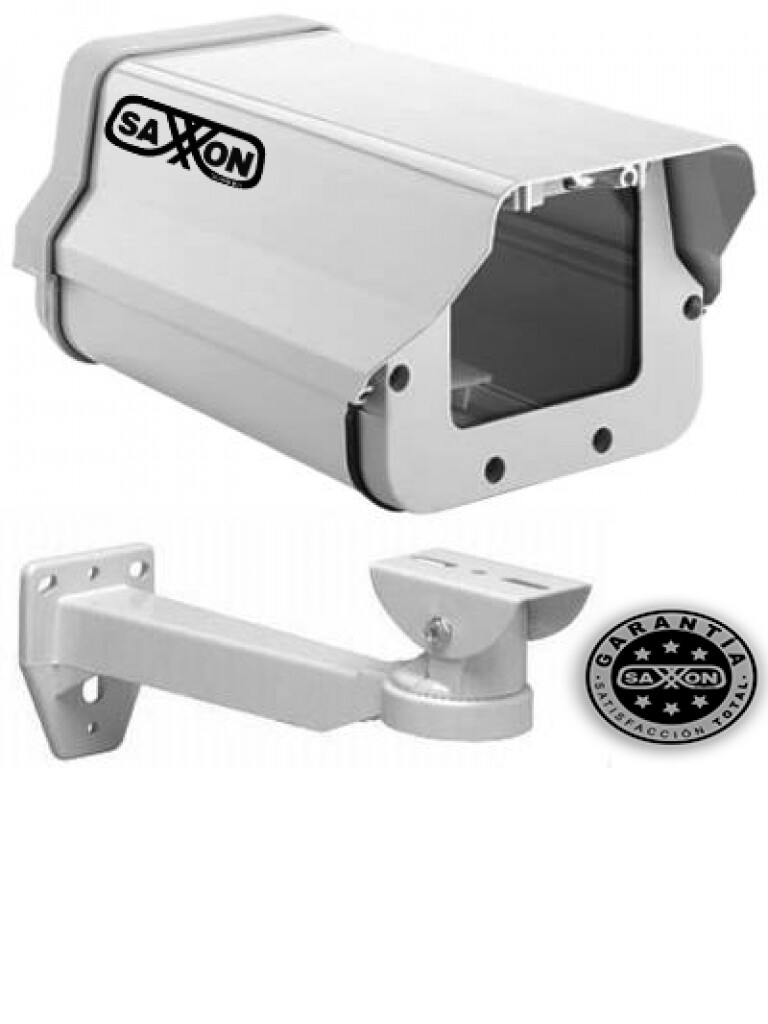 SAXXON HO605SHK - Kit de gabinete blanco tipo FLIP OPEN y brazo / Tipo corto / 25 CM De largo / Blanco