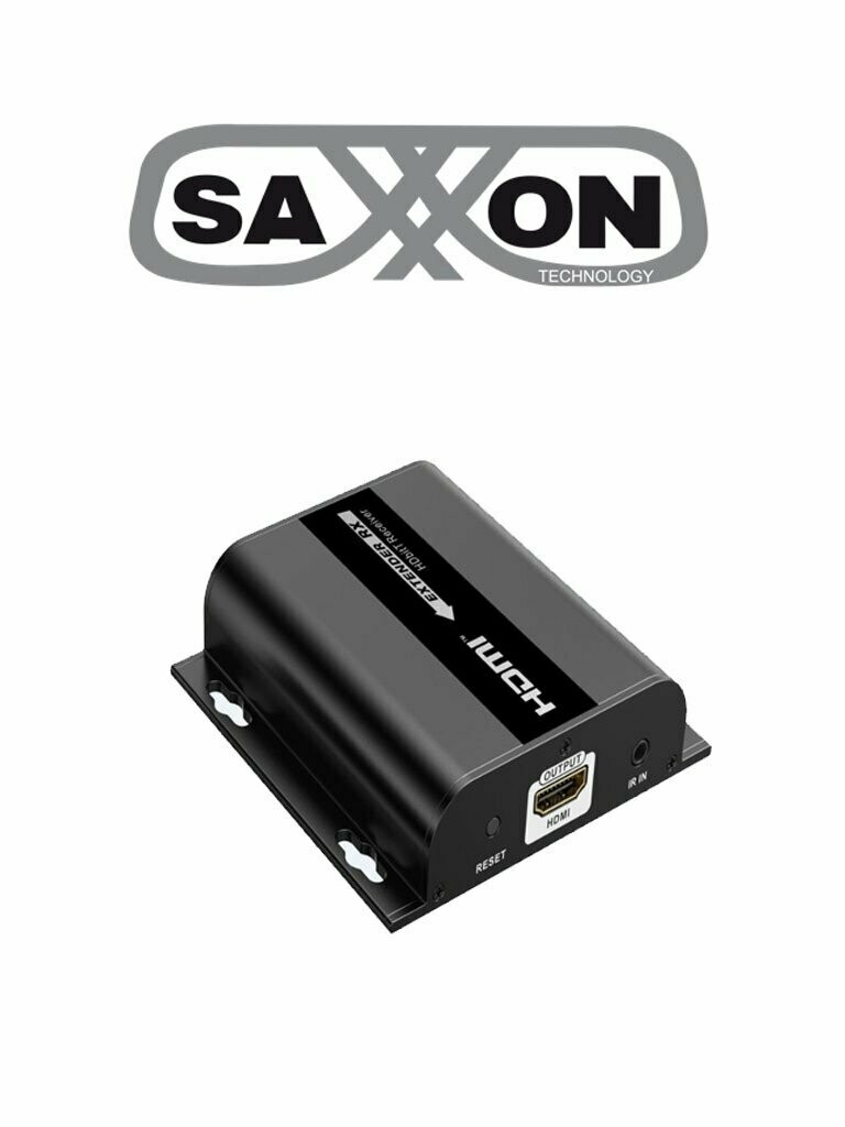 SAXXON LKV38340RX- Receptor de video HDMI sobre IP/ Cat 5e/ 6/ Hasta 120 metros