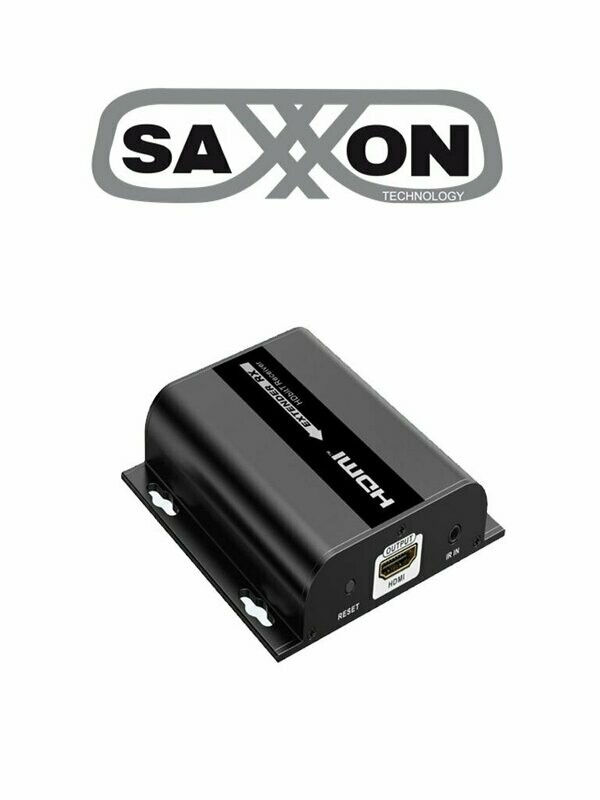 SAXXON LKV38340RX- Receptor de video HDMI sobre IP/ Cat 5e/ 6/ Hasta 120 metros