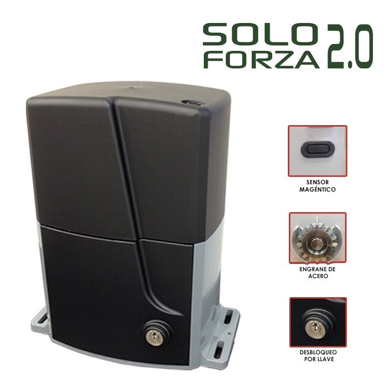 Automatizador corredizo / Solo forza 2.0 / SEG