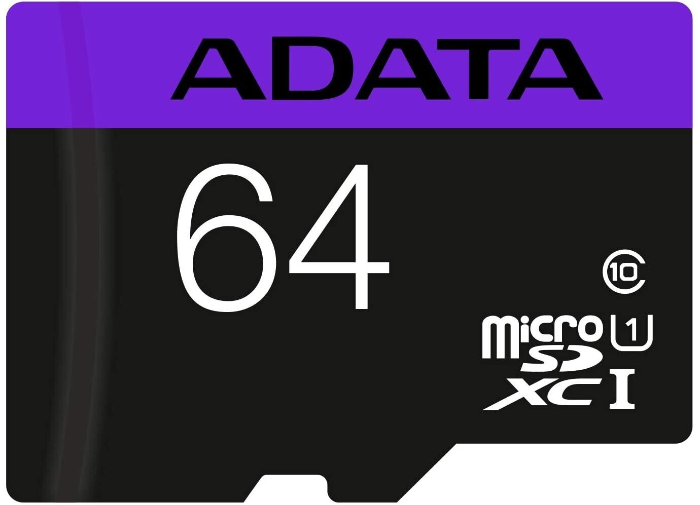 MEMORIA ADATA MICRO SDXC/SDHC UHS-I 64GB CLASE 10 A1 100MB/25MB SEG V10 C/ADAPTADOR