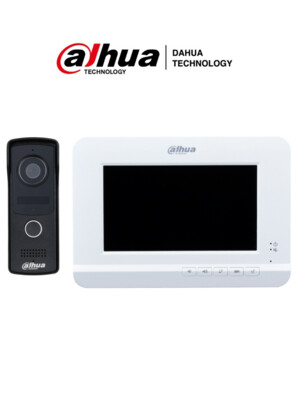 DAHUA KTA01- Kit de Videoportero Analógico/ Monitor de 7 pulgadas/ Cámara de 2 Megapixeles/ Frente de calle IP65/ IK07/ Incluye 6 Mts. de Cable RVV