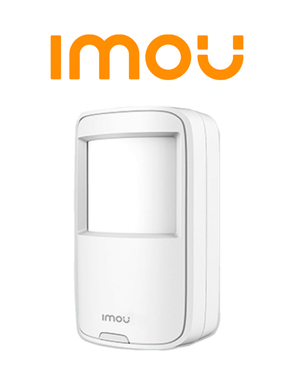 IMOU MOTION DETECTOR (ARD1231-SW-imou) - Sensor de Movimiento Inalambrico/ 433 MHz/ Rango de deteccion 12 Mts/ Tamper