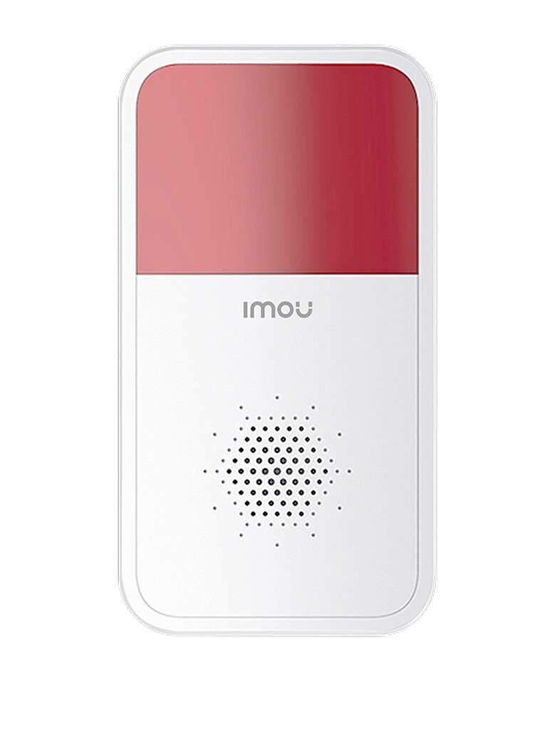IMOU SIREN (ARA10-SW) - Sirena Inalambrica con Estrobo integrado/ 85 dB/ 433 MHz/ Baterias CR123A /