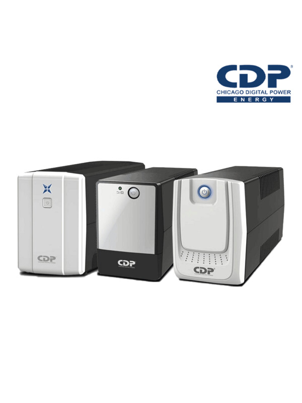 CDP RUPR1008 - UPS / 1000 Va / 500W / 4 Contactos con respaldo / 4 Contactos con supresion de picos / Respaldo 30 MIN