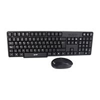 KIT TECLADO Y MOUSE GHIA ALAMBRICO USB COLOR NEGRO